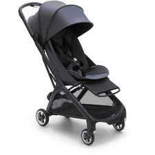 bugaboo Kinderwagen Butterfly complete Baby-Buggy Kinderbuggy Black Stormy Blue