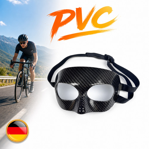 Schwarze basketballmaske - schwarze,
