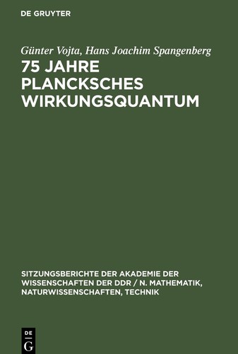 Jahre plancksches - 75,