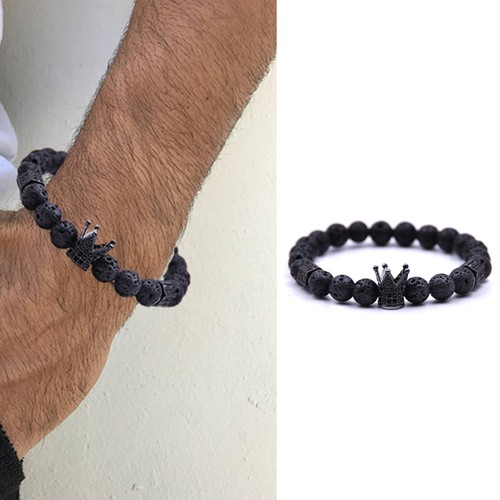 Herren stil krone armband - herren,