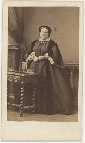 Cdv disdéri maria christine - cdv, disdéri.