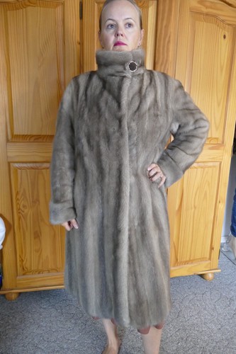 Pelz nerz jacke mantel gr - ,