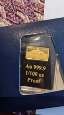 Gold-Barrenmünze Wahrzeichen