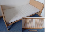 Babybett Kinderbett 2in1