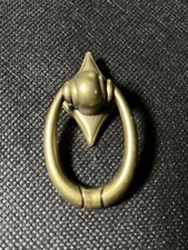 Möbelgriff Ring Antik und Stilmöbel Buffet Schrank Griff Messing Vintage