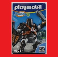 Playmobil 6694 Super 4 Super4 Schwarzer Koloss XXL Großfigur Ritter ca. 9cm NEU