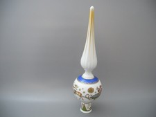 Hutschenreuther Christbaumspitze Ole Winther 96 Weihnachten vergoldet H=25,5 cm