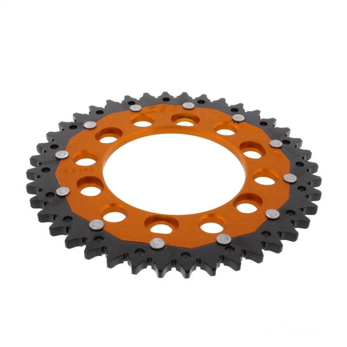 Kettenrad alu orange - alu, 40-zähne