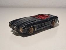 Modell Tekno Mercedes Benz 300 SL Cabrio 1:43 No 924 schwarz / rot