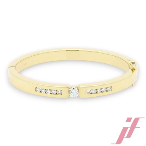 Armreif 750 gelbgold mit - 750,