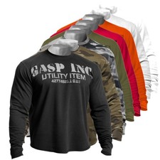 GASP Thermal Gym Sweater Fitness Bodybuilding Gym Wear