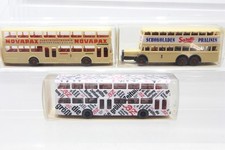 H0 1:87 Wiking MAN Doppeldeckerbus Bus Modellauto Konvolut OVP N101