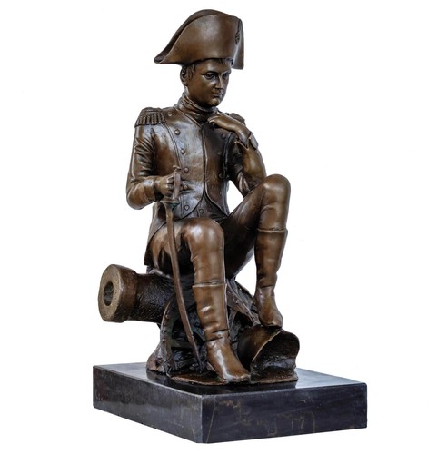 Bronzeskulptur napoleon auf - napoleon,