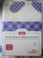 IDO Feinbiber Bettwäsche, 2-teilig,135x200,80x80