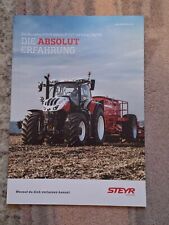 Steyr Absolut CVT   Prospekt Traktor Schlepper