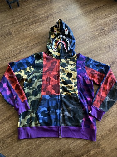 Bape mix camo - crazy, zip