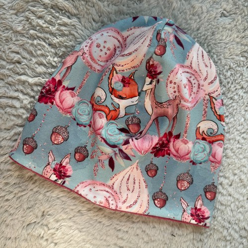 Kinder beanie wendebeanie - ♥,