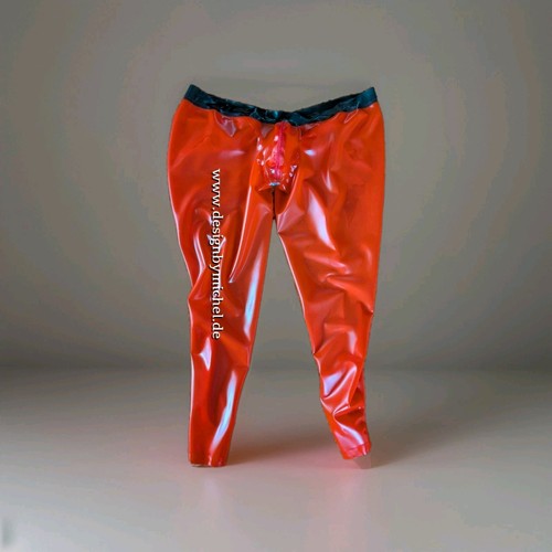 Latex leggings anatomisch - leggings,,