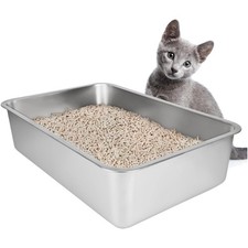 Katzentoilette Edelstahl