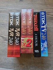 6 Stück  VHS Video Kassetten