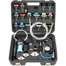 TECPO KÜHLSYSTEM BEFÜLLGERÄT ENTLÜFTEN ABDRÜCKGERÄT DRUCKPRÜFUNG ADAPTER TESTER