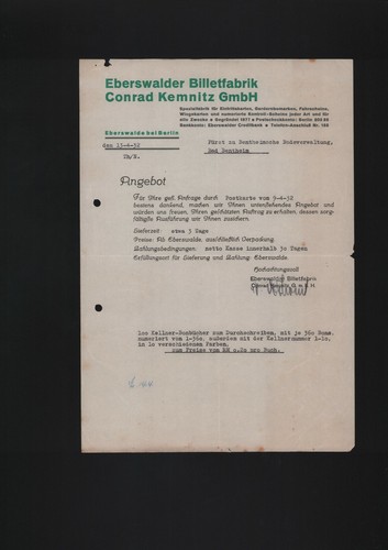 Eberswalde brief 1932 conrad - 1932,,