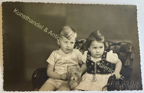 Orig foto kinder - ak, 1935