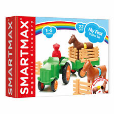 SmartMax My First Tractor Set Magnetspielzeug Spielzeug Konstruktionsspielzeug