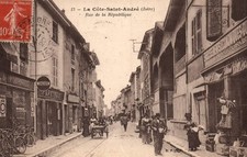 CPA 38 - LA-COTE-SAINT-ANDRE