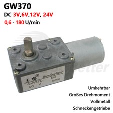 Mini Getriebemotor DC 3V 6V