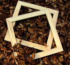 Keilrahmen Bausatz Holzleisten 30–170 cm – Leinwandrahmen DIY Künstlerbedarf