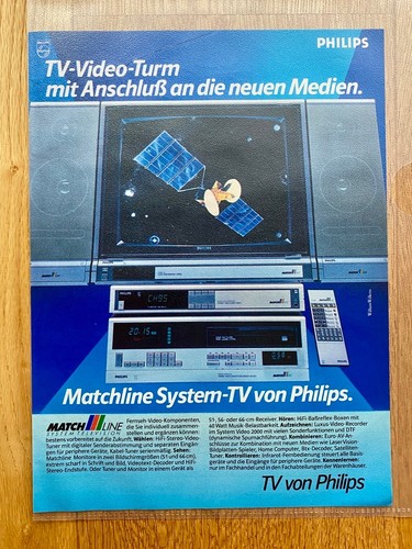 Philips video turm - tv,