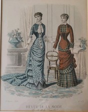 Modedruck Frankreich  1881 aus