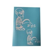 Airbrush Klebeschablonen Alien