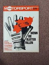 DDR Zeitschrift illustrierter Motorsport 9/1978 Renault Alpine V6Turbo
