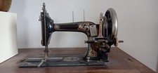 Antike Gritzner Nähmaschine Mit Tisch und Haube
