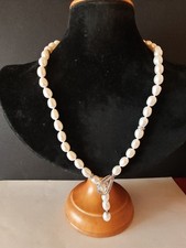 Zuchtperlen kette Mit