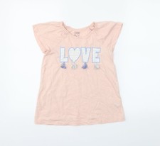 Basic-T-Shirt Mädchen UK