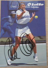 Autogramm deutsche Tennisspielerin Anke Huber 1996 (124384)