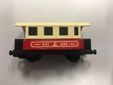 Matchbox Eisenbahn Lesney Nr.44 Passenger Coach Zug Waggon mit Scheiben. Railway