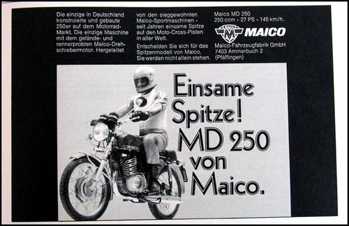 Maico 250 originale - md, 250,