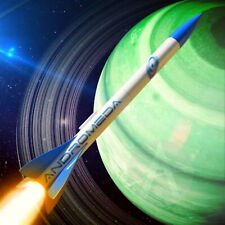 fliegende Modellrakete