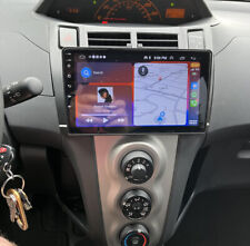 Android 14 Carplay Autoradio GPS WIFI FM BT 64GB Für Toyota Yaris XP90 2005-2012