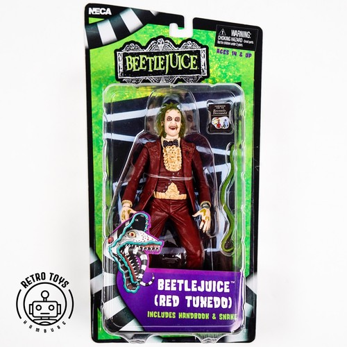 Beetlejuice neca red tuxedo - beetlejuice,