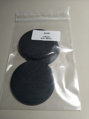 Base rundbase - 3x, mm