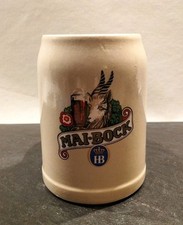 Alter bierkrug mai bock - bierkrug, hb