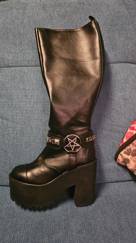 Killstar hex knee high - killstar,