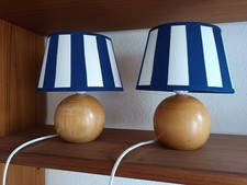 Vintage Holzkugel Nachttisch