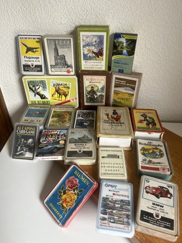 Quartett kartenspiel sammlung - kartenspiel,