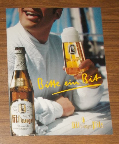 Seltene werbung bitburger - seltene,